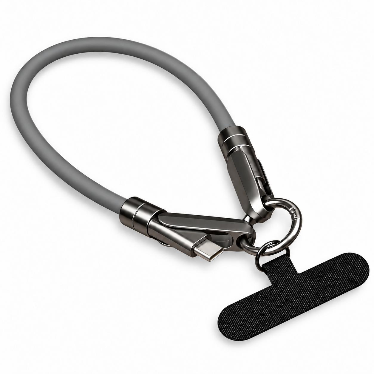 Cordão Salva-Celular 2 em 1 Carregador USB-C 65W 30cm — imagem 3