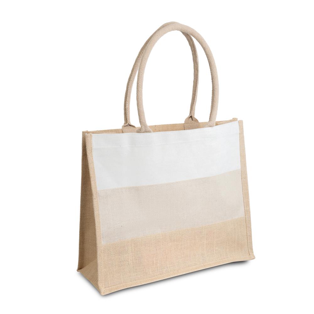 Sacola de Juta Personalizada 35 Litros com Bolso — imagem 2
