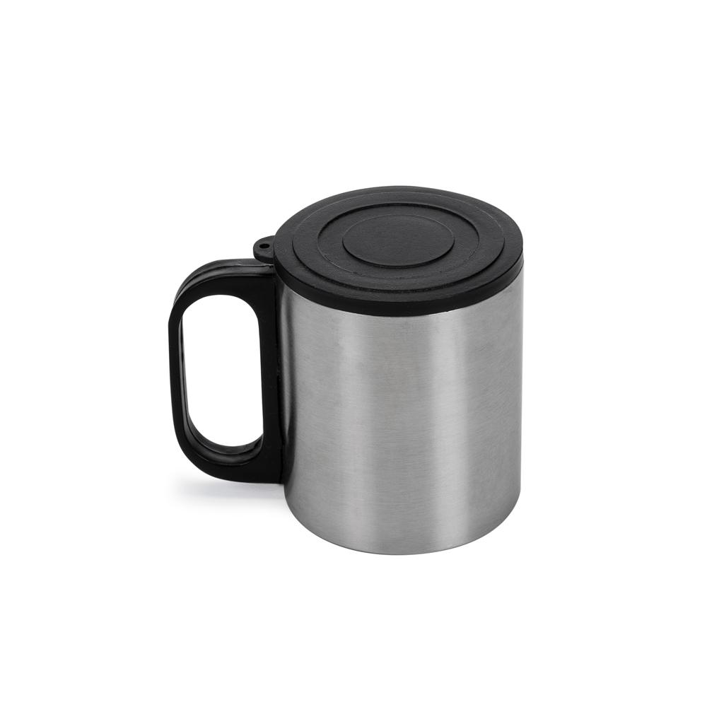 Caneca Inox Tampa Plástica 180ml — imagem 4