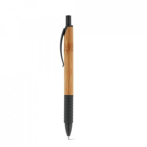 Caneta Ecológica Bambu Antideslizante Clique — imagem 3