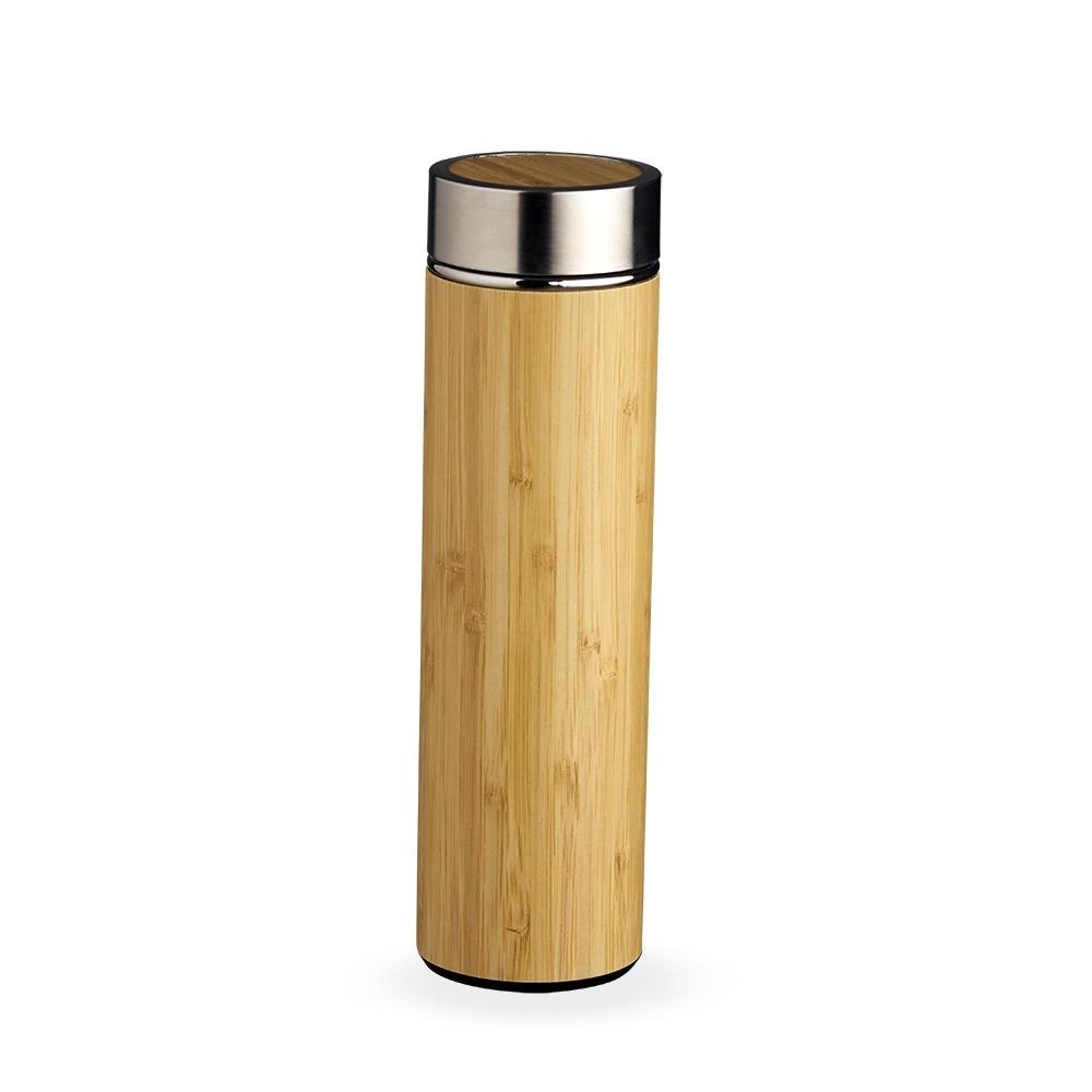 Garrafa Térmica Inox Bambu 500ml — imagem 2