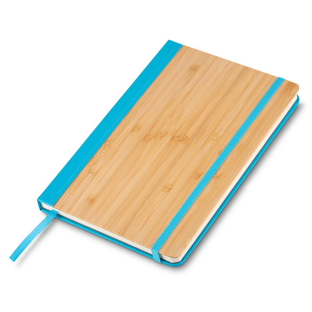 Caderno A5 Bambu e PU Pautado — imagem 7