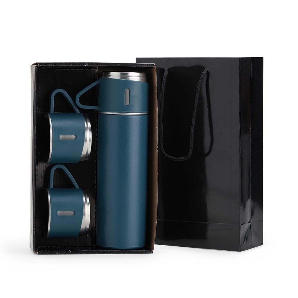 Kit Garrafa Térmica 450ml + Canecas — imagem 7