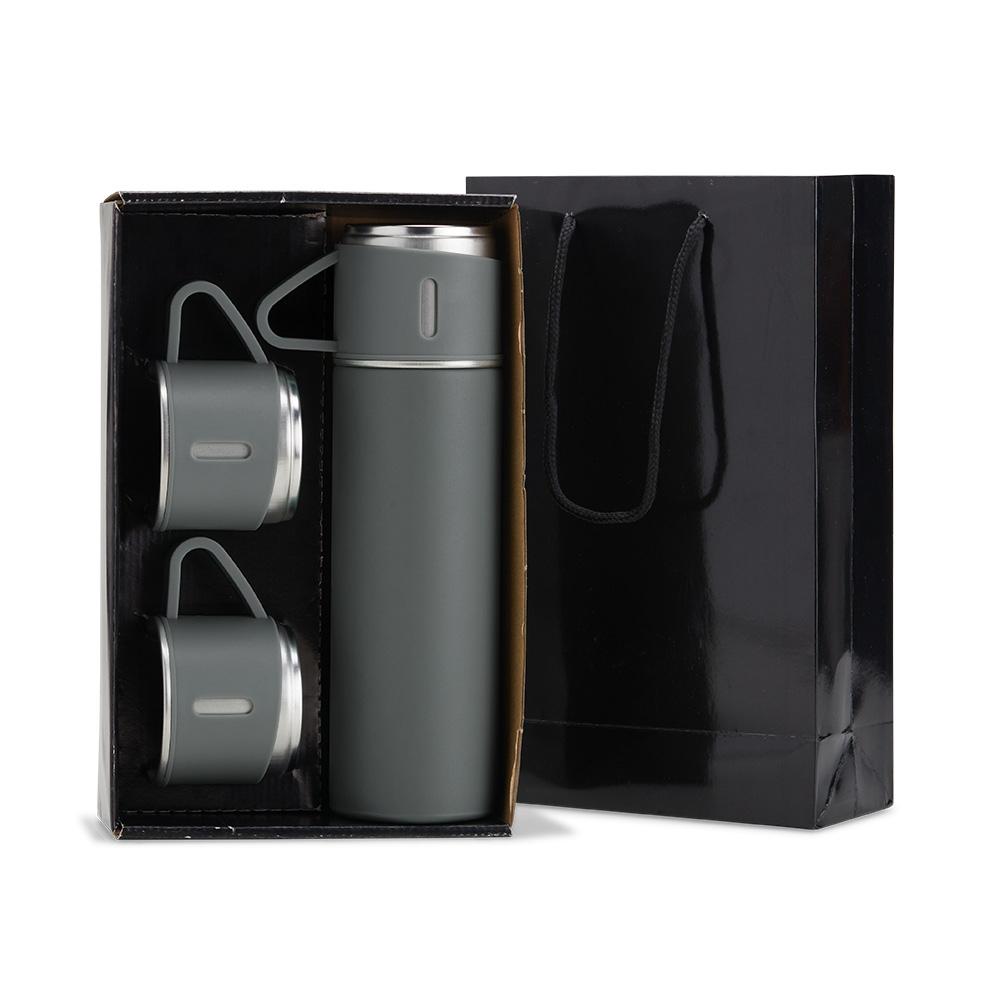 Kit Garrafa Térmica 450ml + Canecas — imagem 6
