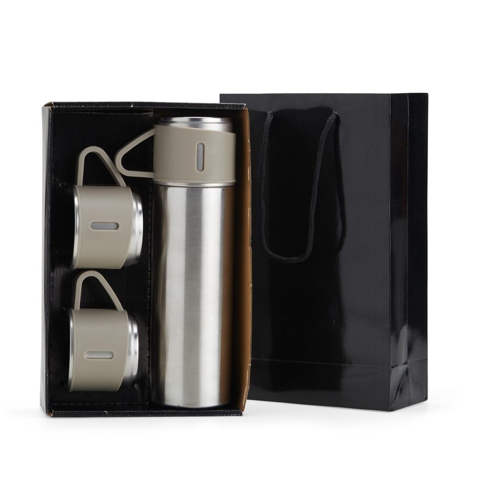 Kit Garrafa Térmica 450ml + Canecas — imagem 5