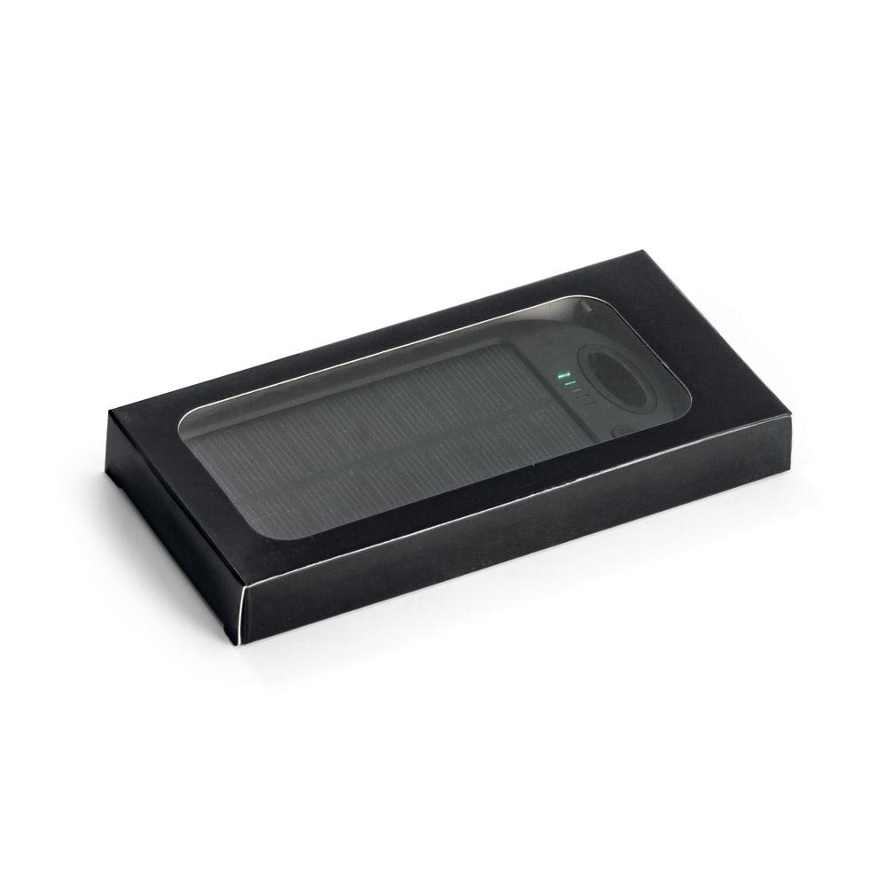 Power Bank Solar ABS c/ LED 2.000mAh — imagem 5