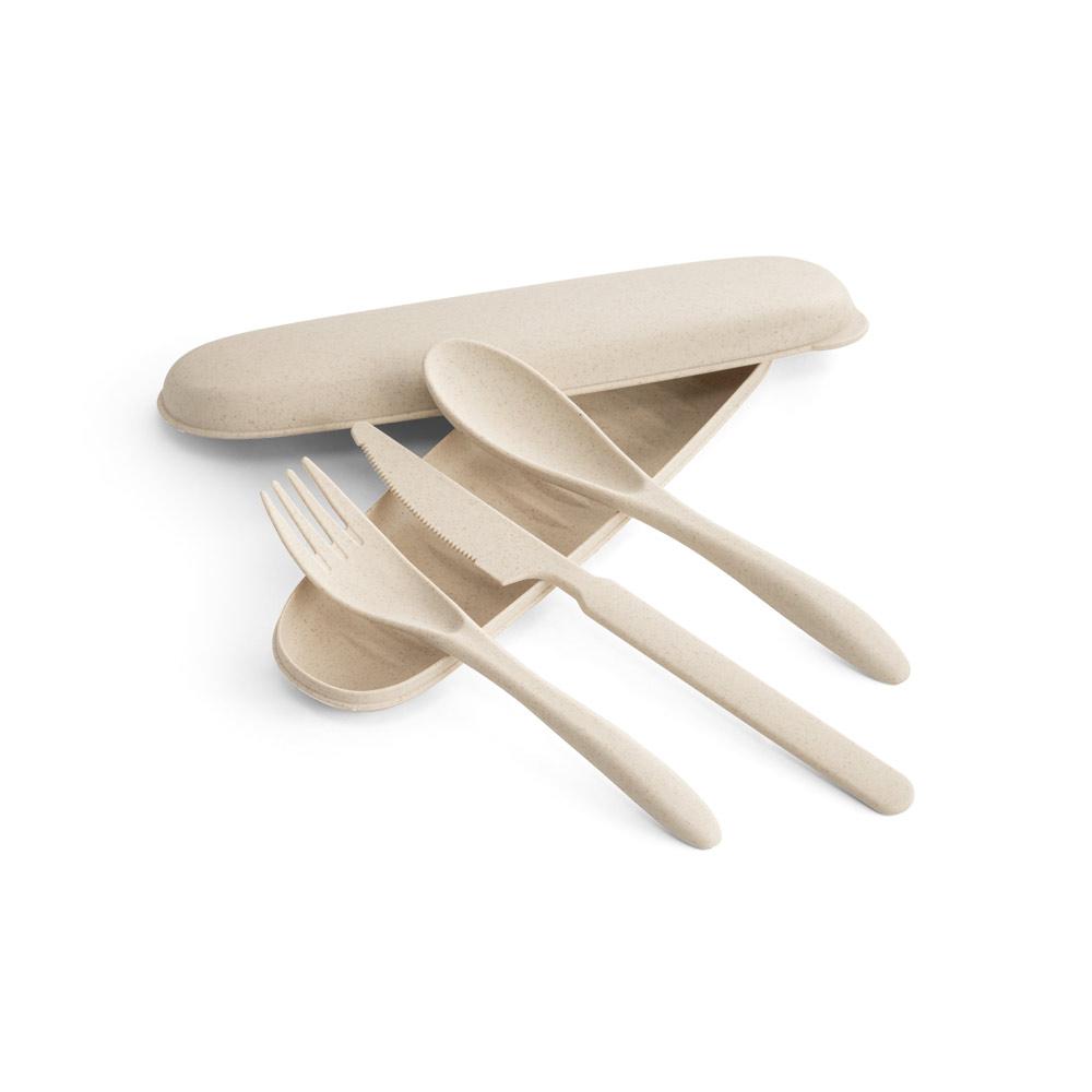 Kit Talheres Fibra de Bambu — imagem 5