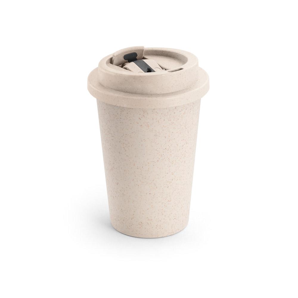 Copo em Fibra de Bambu 380 mL com Tampa Flip Top — imagem 2