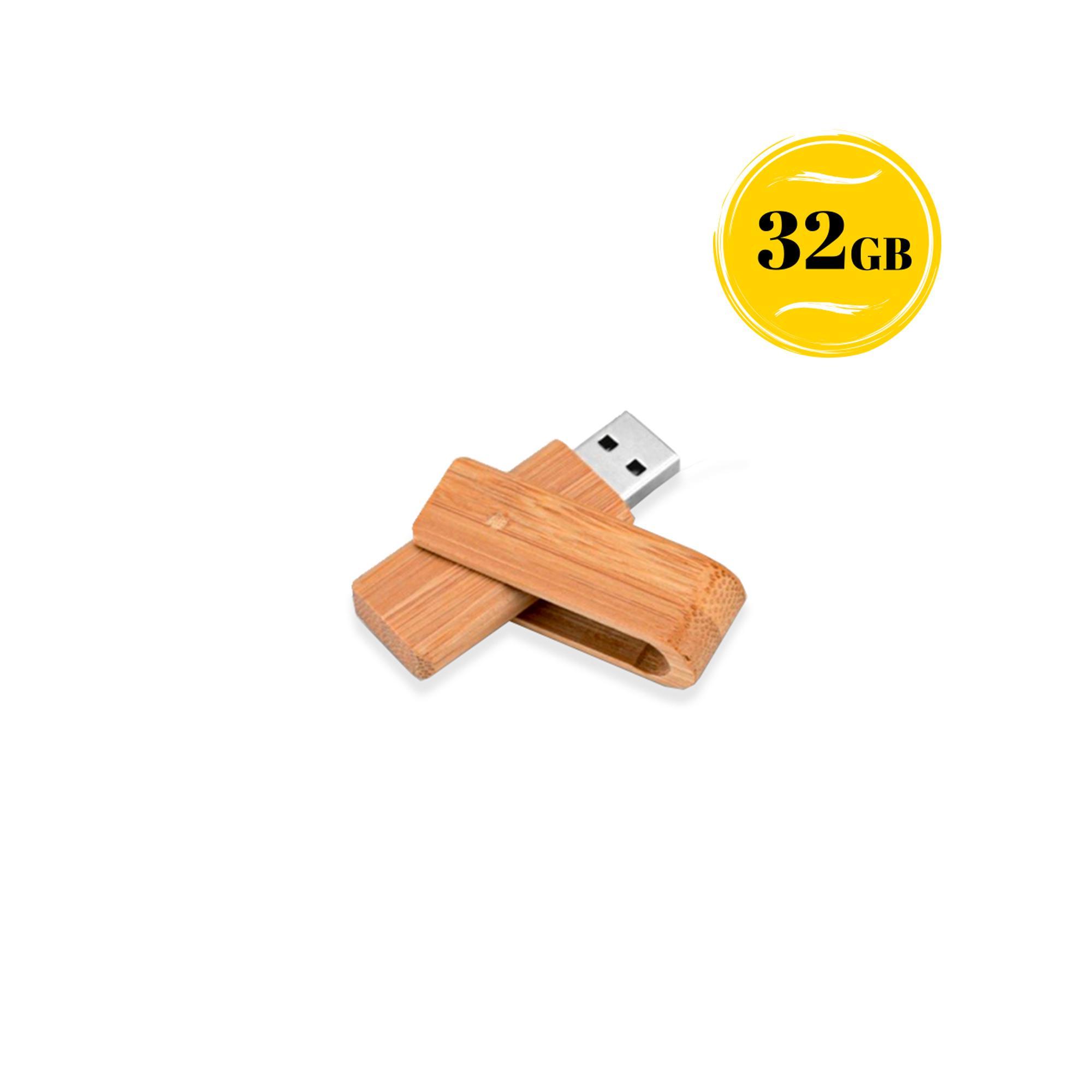 Pen Drive Ecológico Bambu 32GB — imagem 3