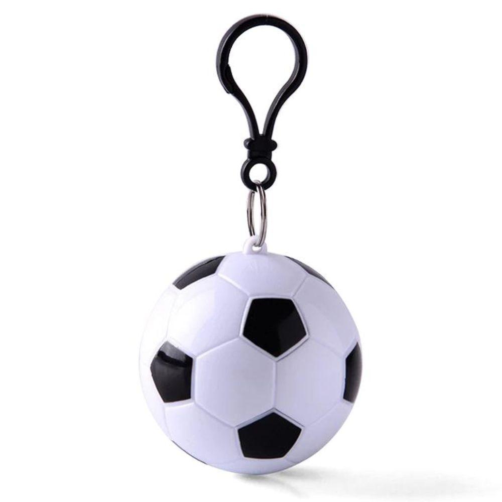 Kit Capa de Chuva Transparente + Estojo Bola Futebol — imagem 2