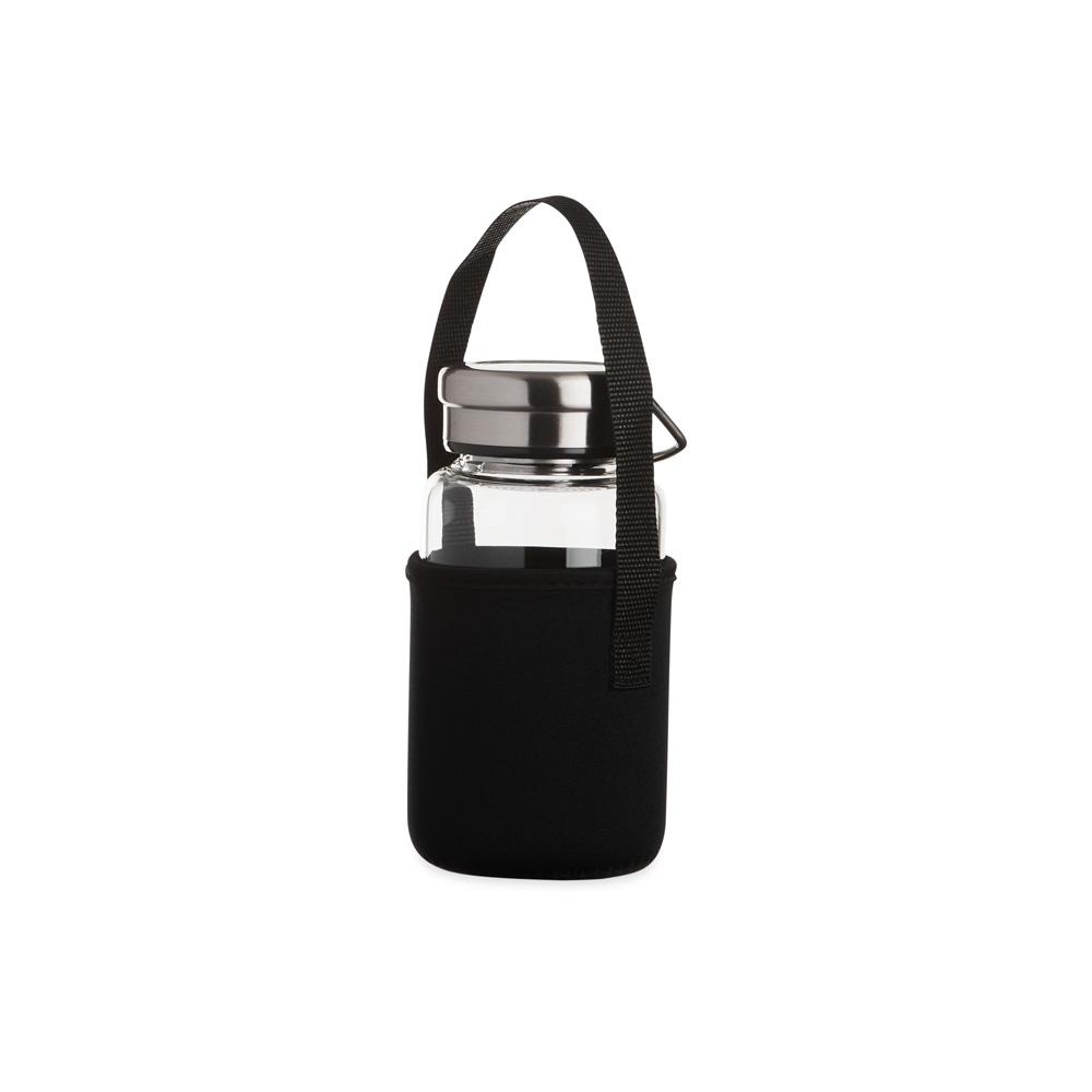 Garrafa de Vidro c/ Capa e Infusor 650ml — imagem 3