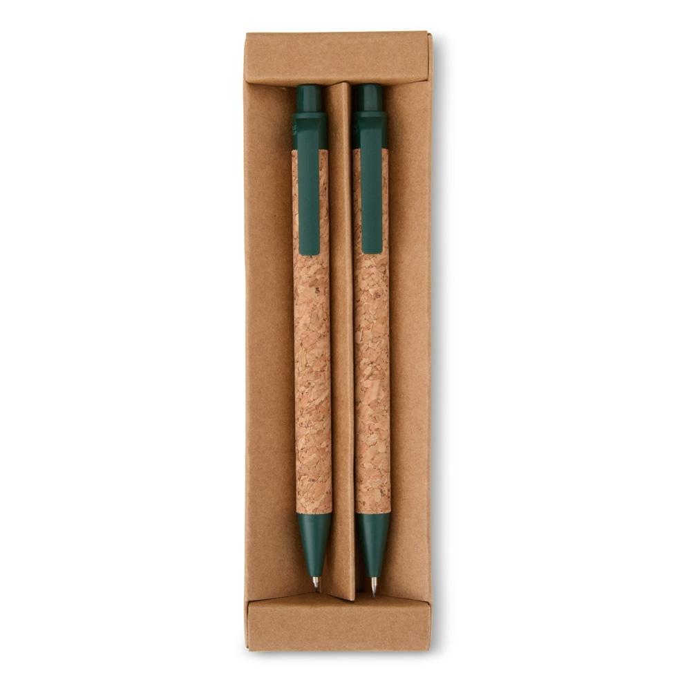 Kit Ecológico Estojo + Lapiseira + Caneta Clique — imagem 2