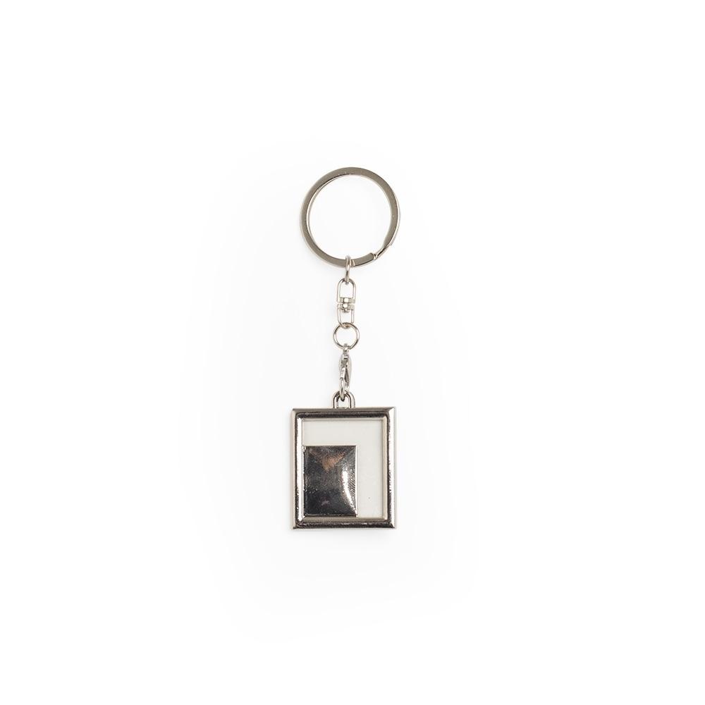 Chaveiro Porta-Foto Inox — imagem 2
