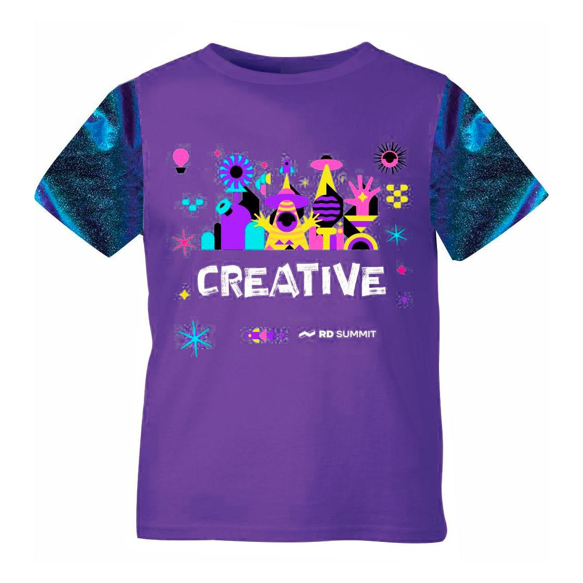 Camiseta Customizada Holográfica — imagem 4