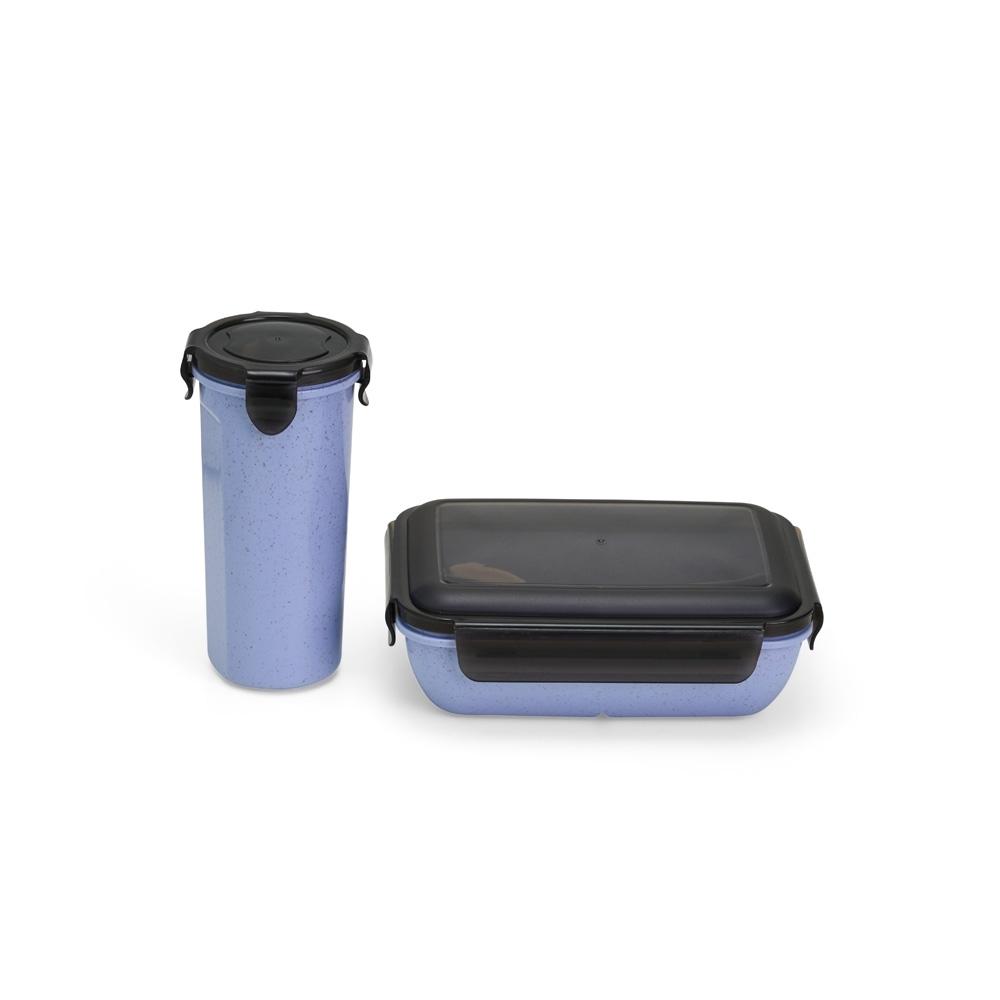 Kit Ecológico Marmita 1 Litro + Copo + Talheres — imagem 2