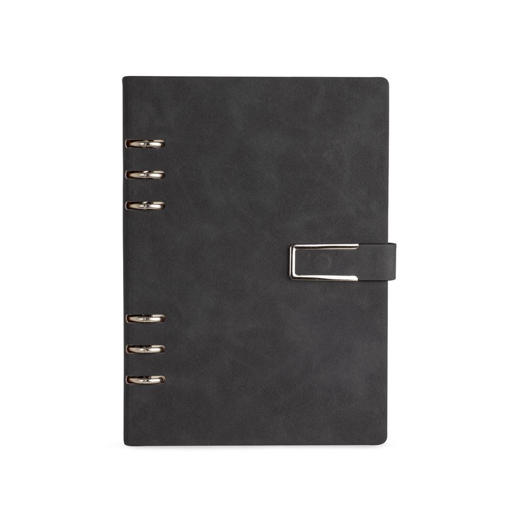 Caderno A5 Fichário PU Pautado — imagem 4