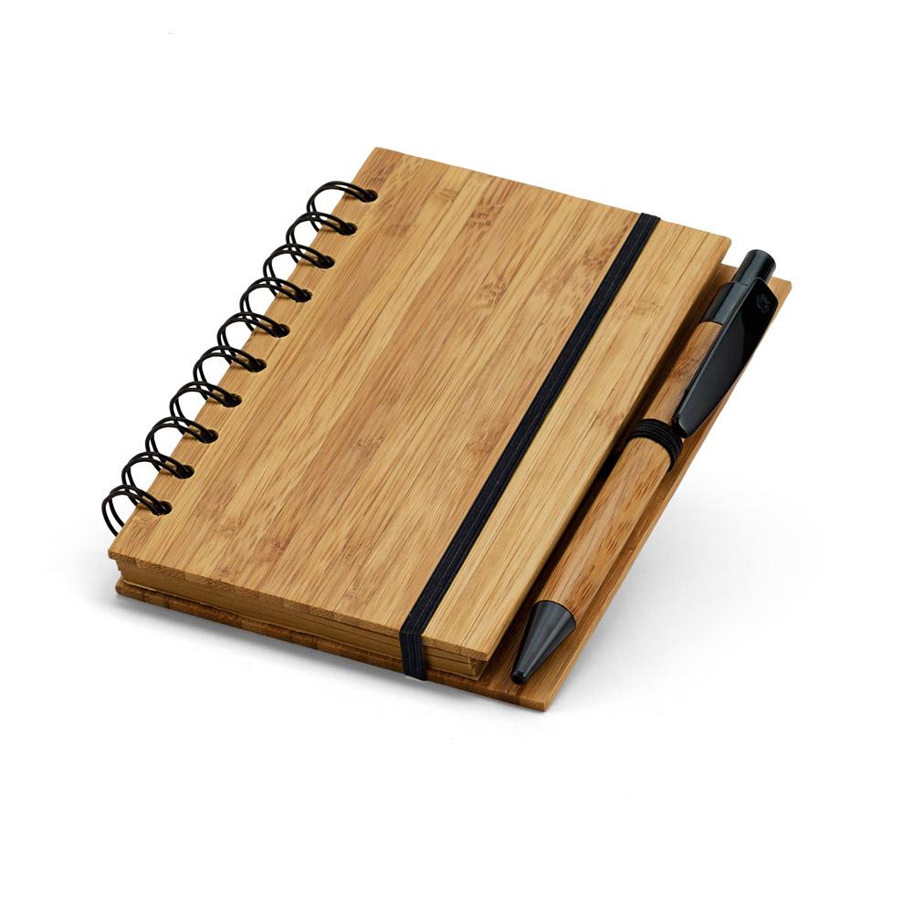 Caderno Ecológico A6 Bambu Pautado — imagem 2