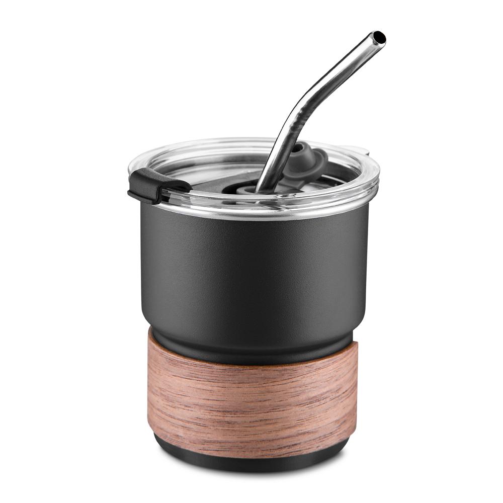 Copo Inox c/ Tampa e Canudo 250ml — imagem 3