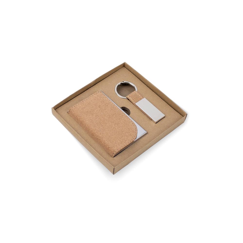 Kit Porta-Cartões + Chaveiro — imagem 2