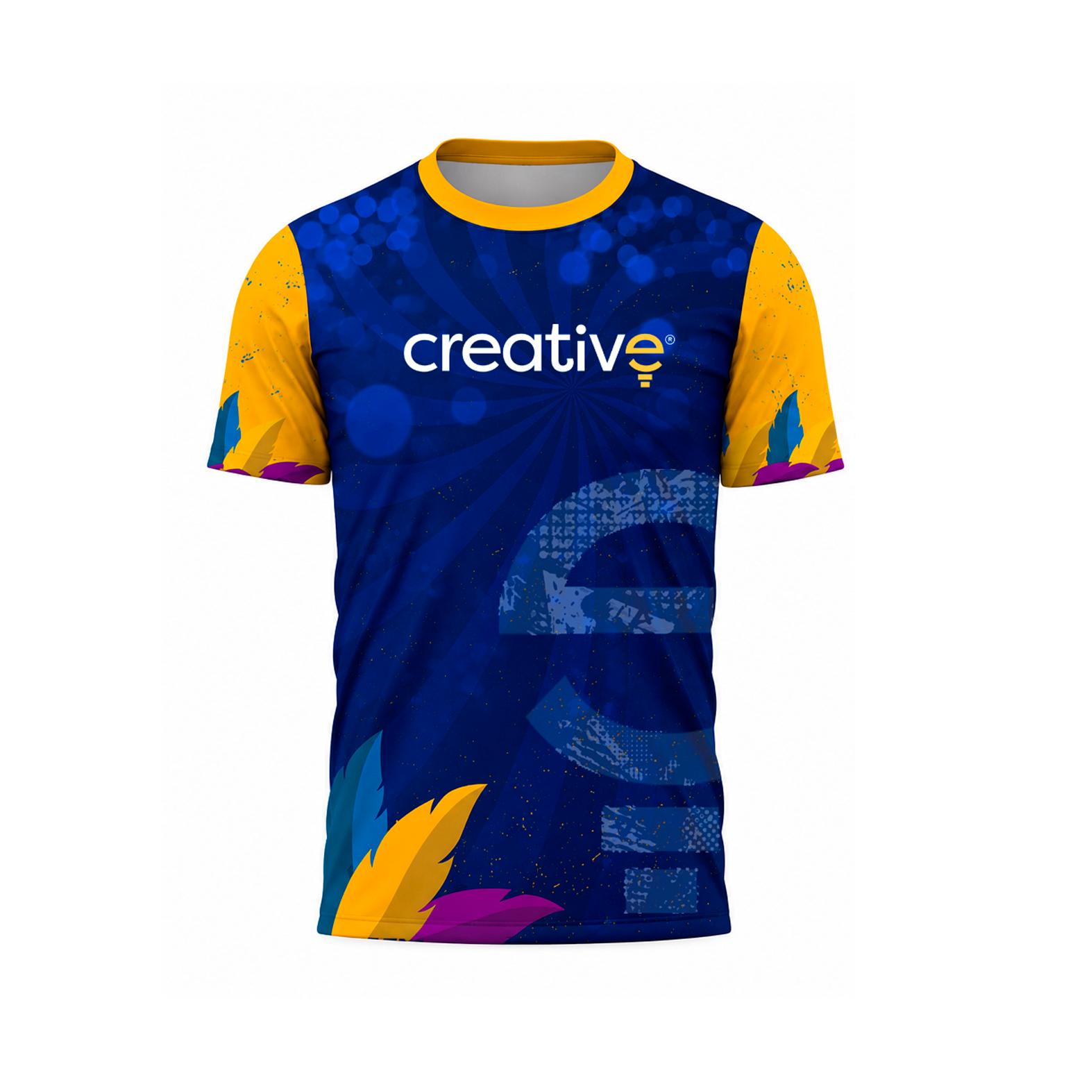Camiseta Gola Careca Sublimada - Personalizável — imagem 2