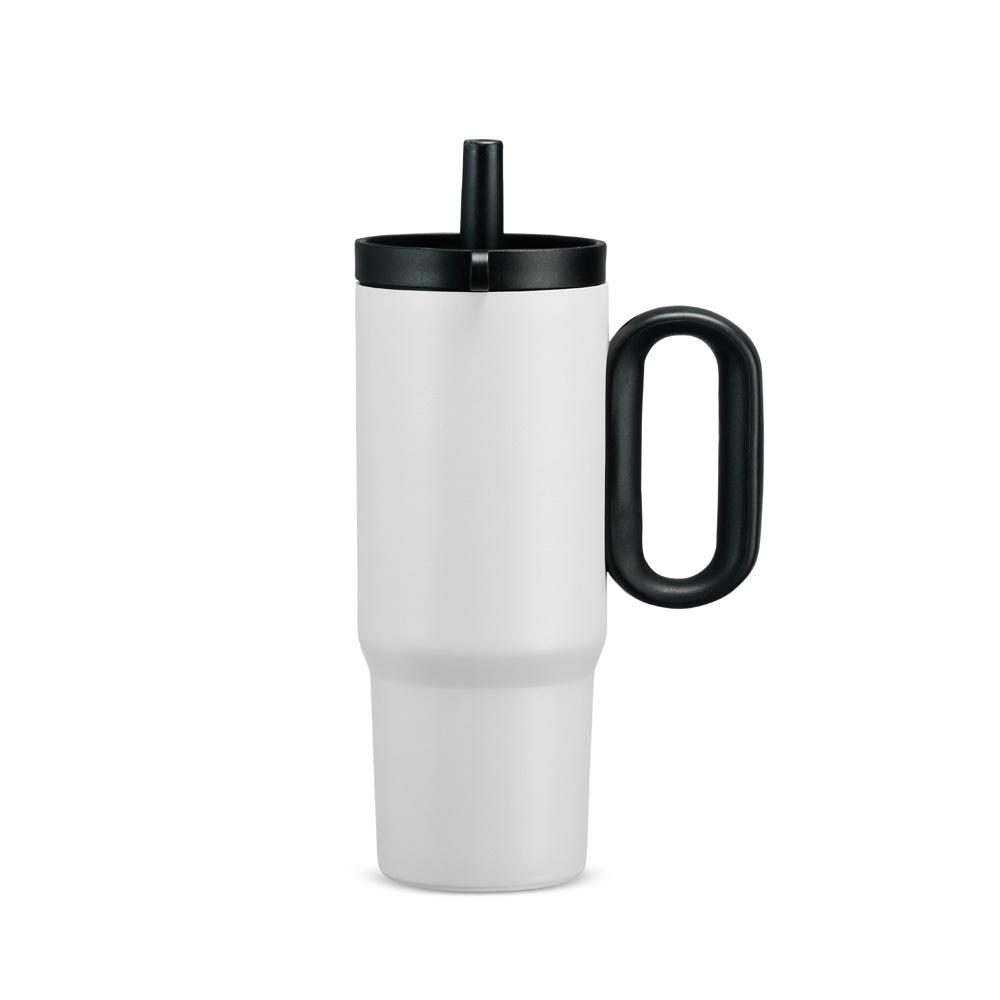 Caneca Térmica Inox Canudo 750ml — imagem 2