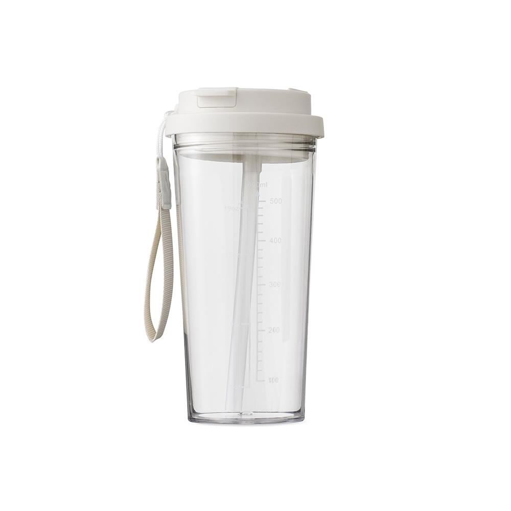 Copo Plástico 600ml c/ Tampa — imagem 2