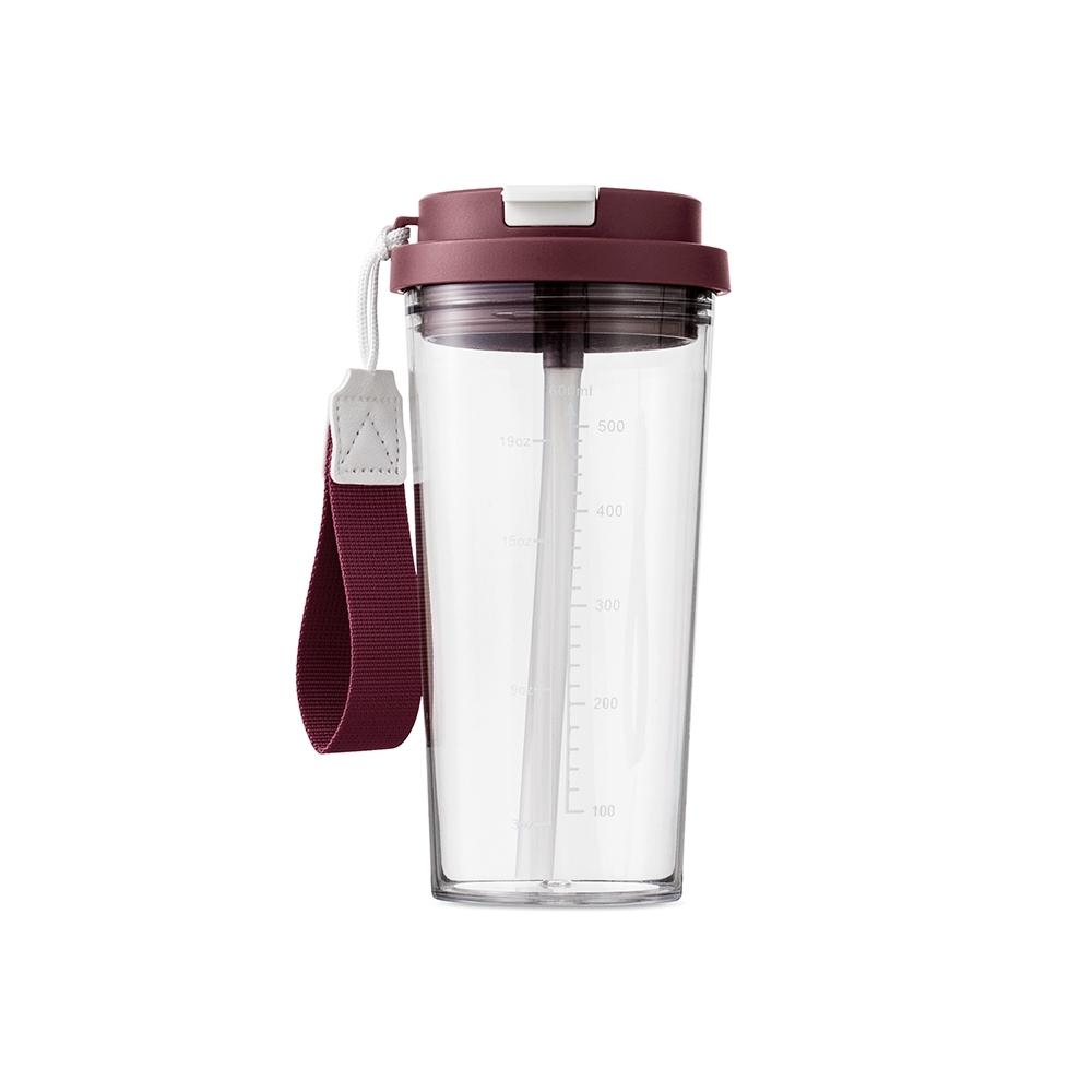 Copo Plástico 600ml c/ Tampa — imagem 3
