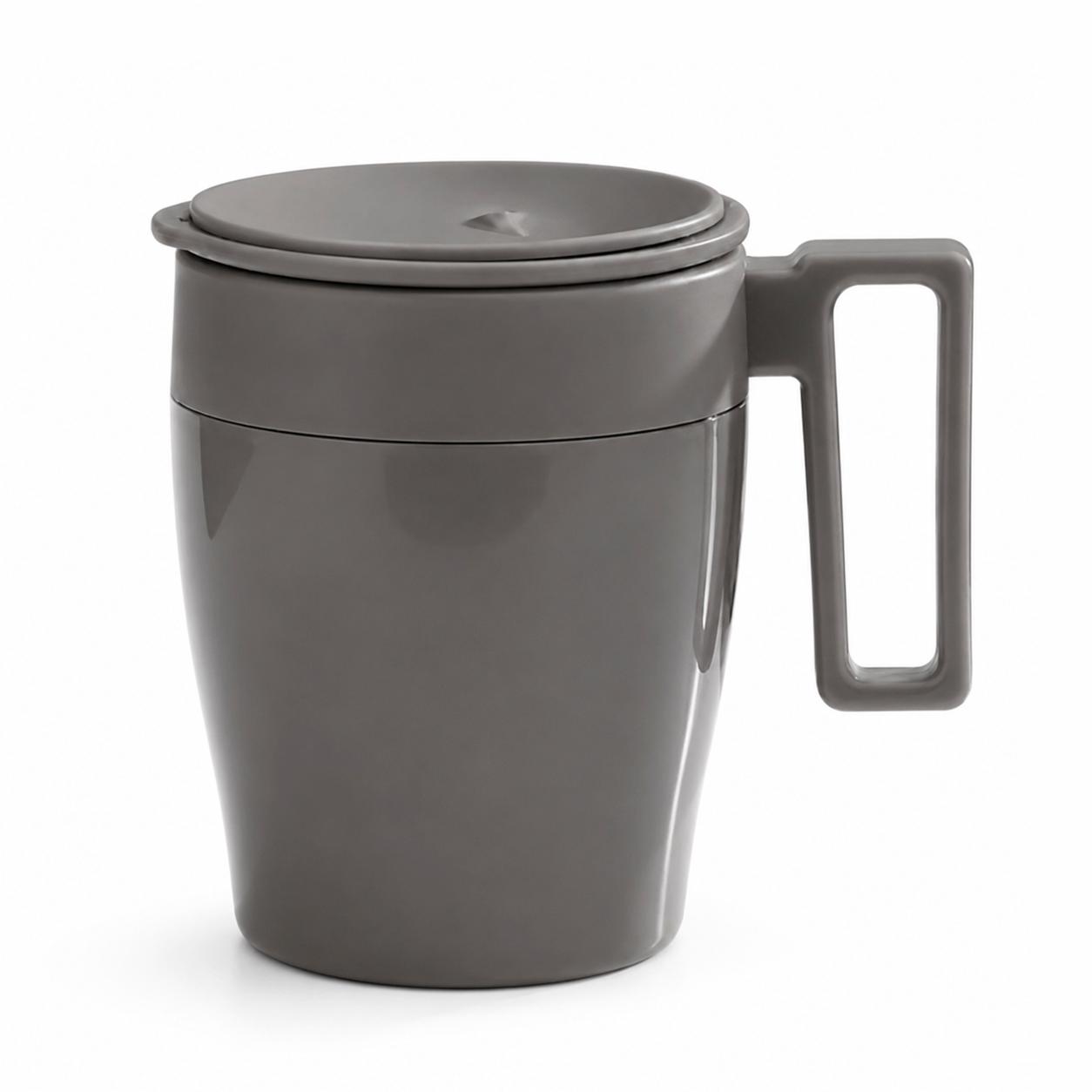 Caneca Térmica Inox 330ml com Tampa Retrátil — imagem 6
