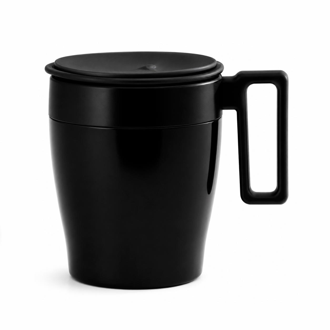 Caneca Térmica Inox 330ml com Tampa Retrátil — imagem 4