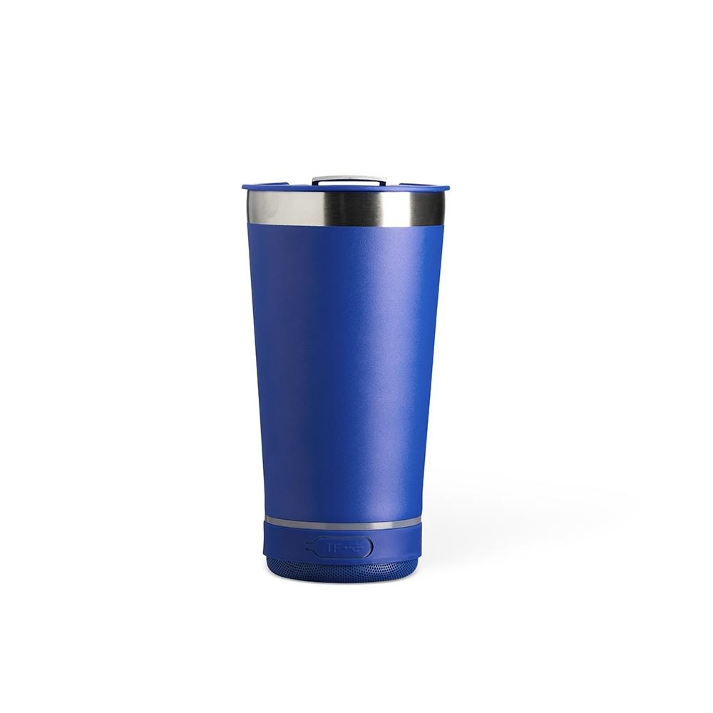 Copo Térmico Inox 400ml com Caixa de Som Bluetooth — imagem 2