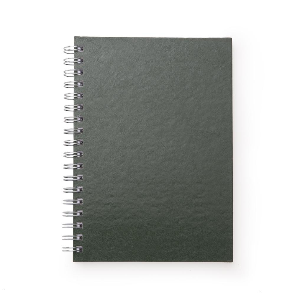 Caderno B5 Couro Sintético Pautado — imagem 2