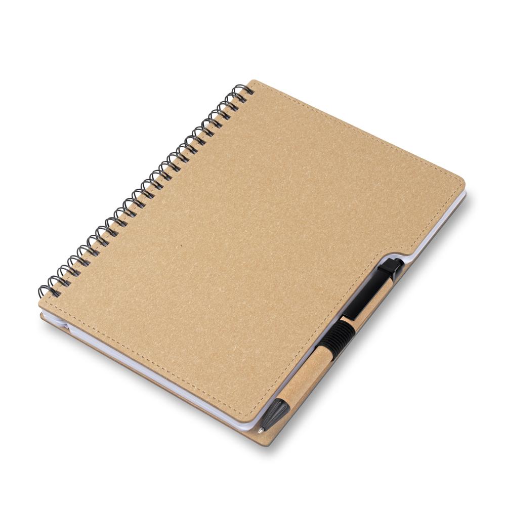 Kit Caderno Ecológico A5 + Caneta Clique — imagem 3