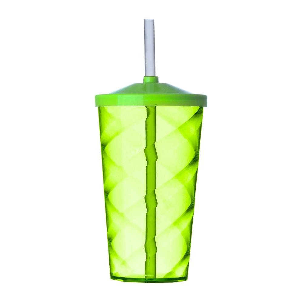 Copo Plástico c/ Canudo 550ml — imagem 4