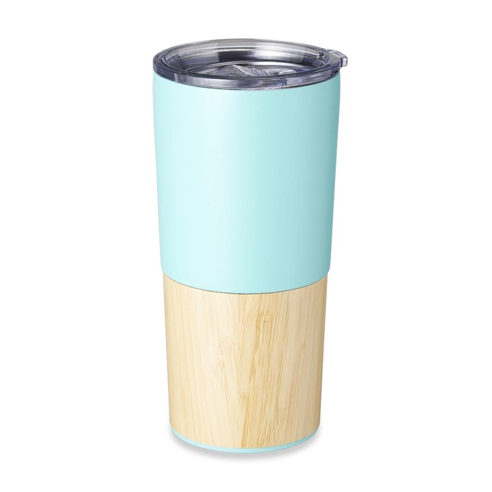 Copo Térmico Inox e Bambu 600ml — imagem 2