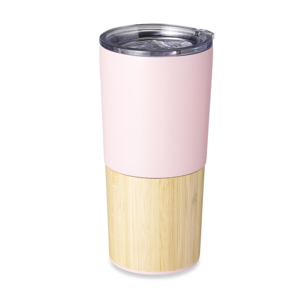 Copo Térmico Inox e Bambu 600ml — imagem 3