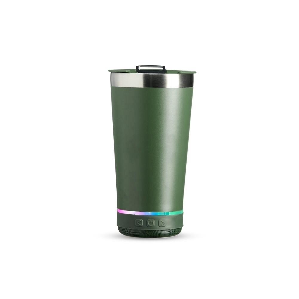 Copo Térmico Inox 400ml com Caixa de Som Bluetooth — imagem 9