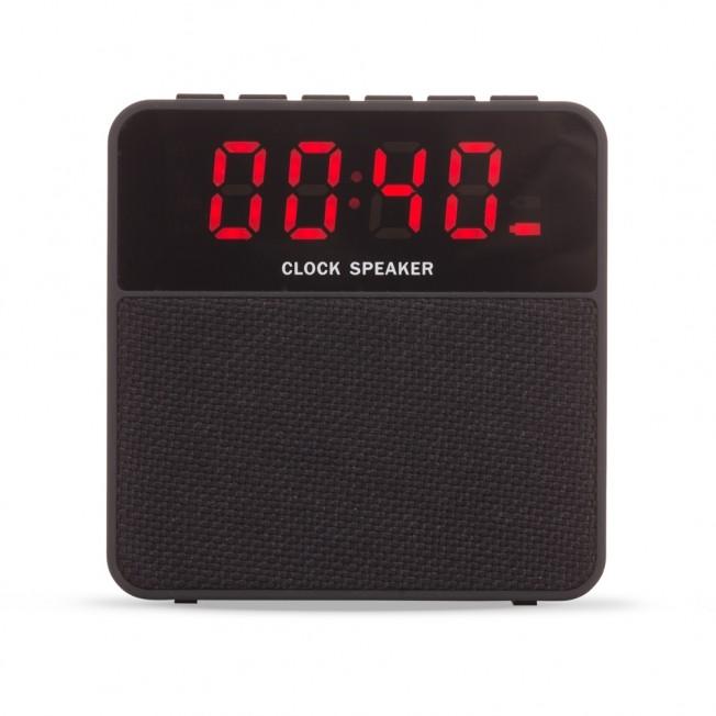 Caixa de Som Portátil Bluetooth e Relógio — imagem 2