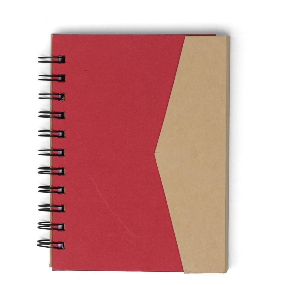 Caderno Ecológico Kraft c/ Autoadesivos — imagem 2