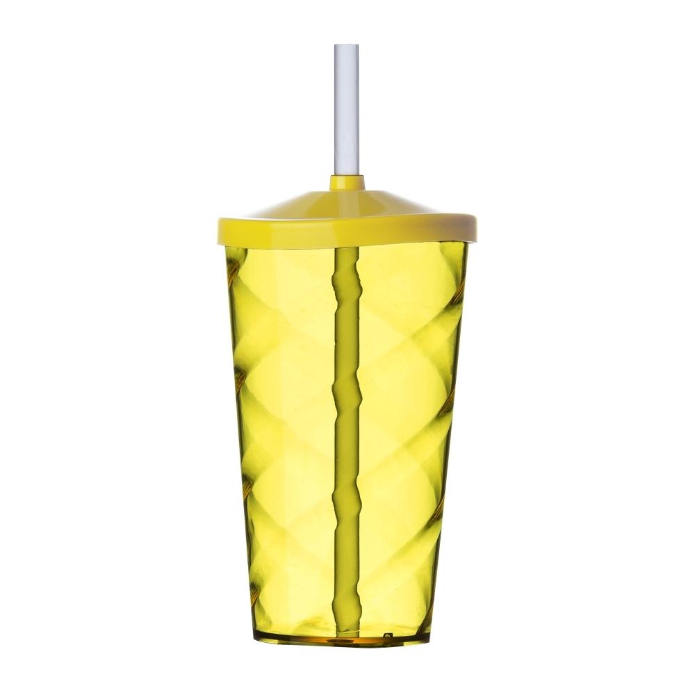 Copo Plástico c/ Canudo 550ml — imagem 11