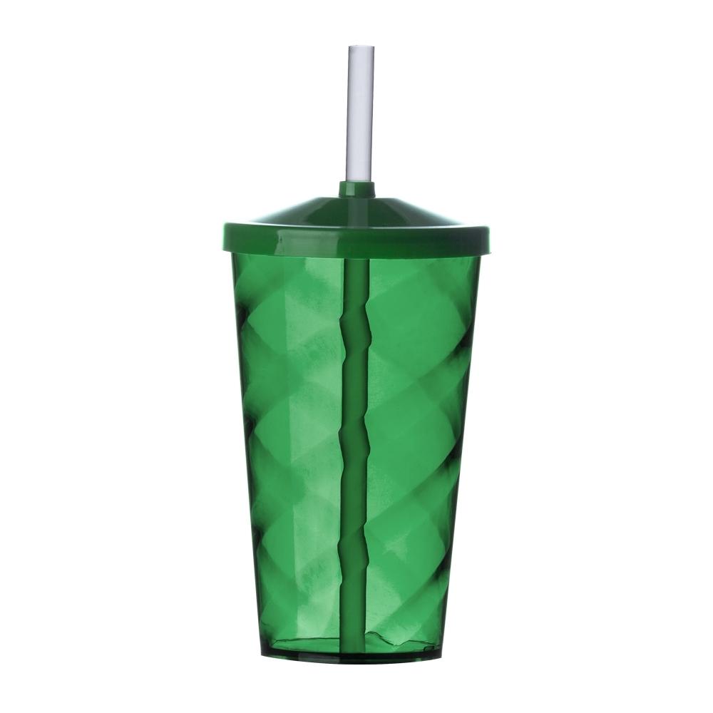 Copo Plástico c/ Canudo 550ml — imagem 3
